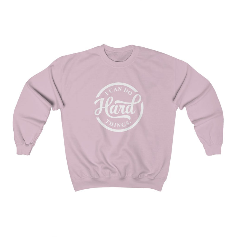 "I CAN DO HARD THINGS" Unisex Heavy Blend™ Crewneck Sweatshirt