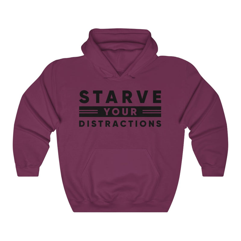 "STARVE YOUR DISTRATIONS" UNISEX HOODIE S-5xl