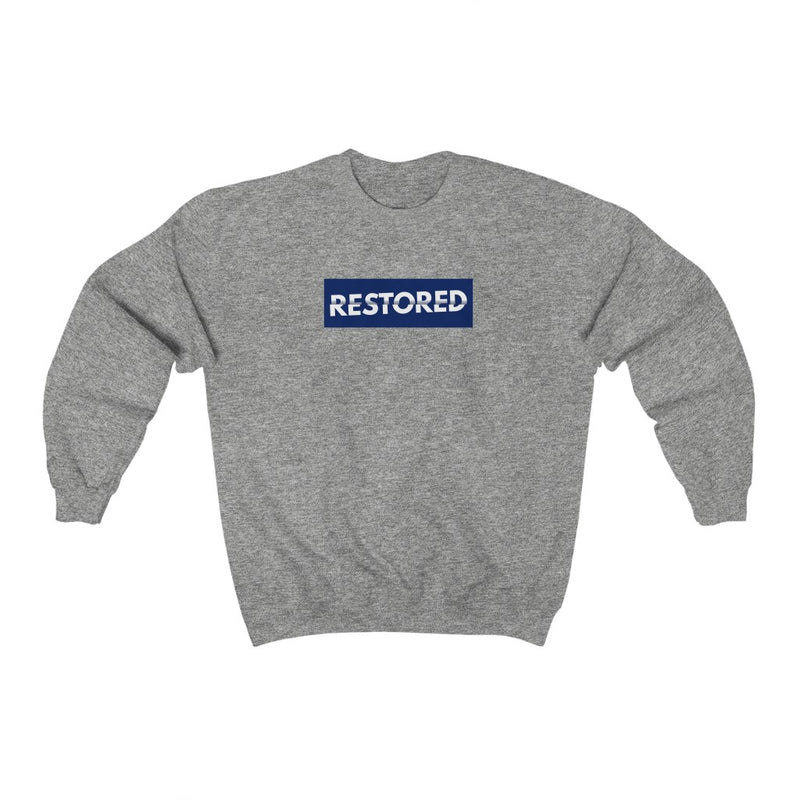 "RESTORED"  Heavy Blend™  Sweatshirt