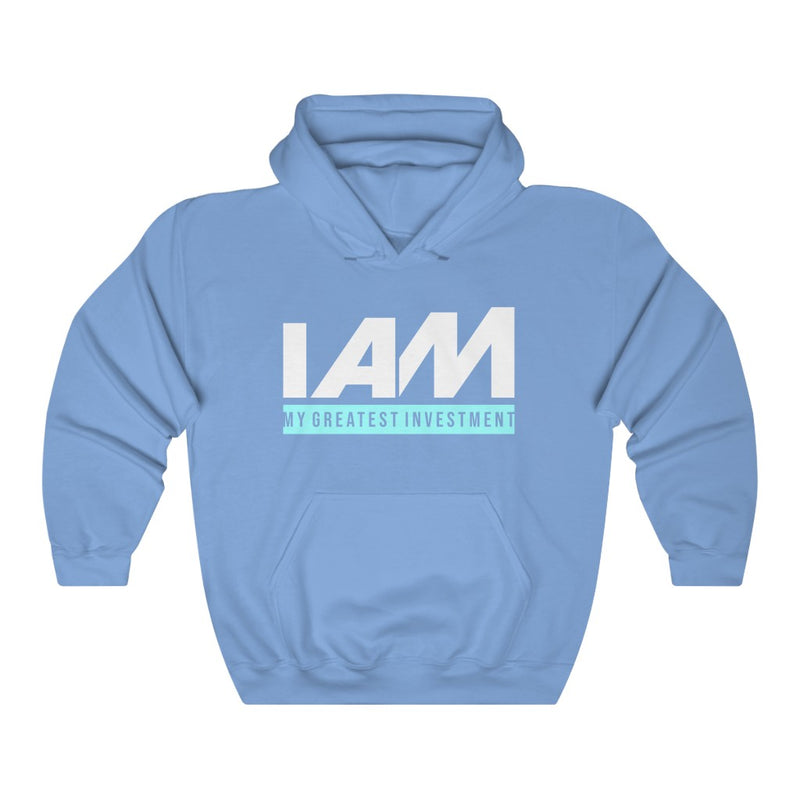 "I AM MY GREATEST INVESTMENT" Unisex Heavy Blend™ Hooded Sweatshirt