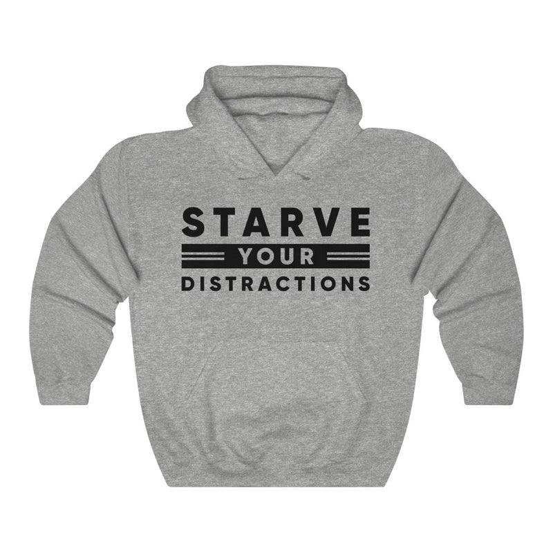 "STARVE YOUR DISTRATIONS" UNISEX HOODIE S-5xl