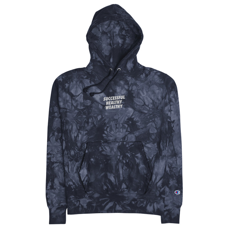 Unisex Champion tie-dye hoodie » Ocean Glass Inn